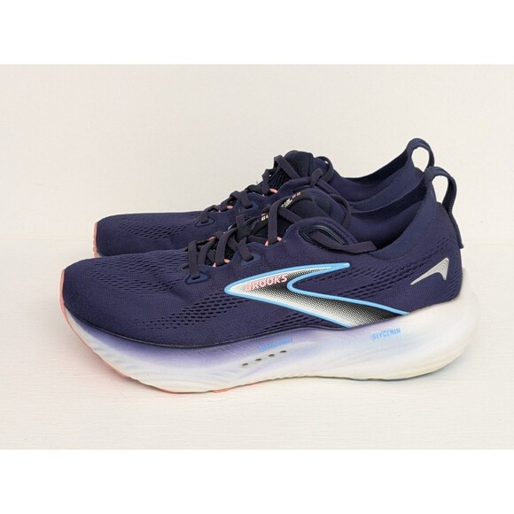 Brooks Glycerin GTS 22 Women's Size 9.5 Blue Ribbon/Peacoat Running Shoes - Picture 4 of 12